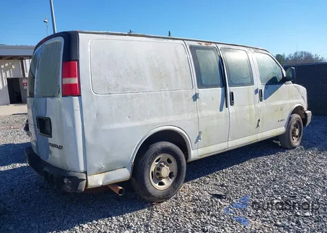 2006 Chevrolet Express Work Van из США, поврежденный, VIN 1GCGG25V661130507